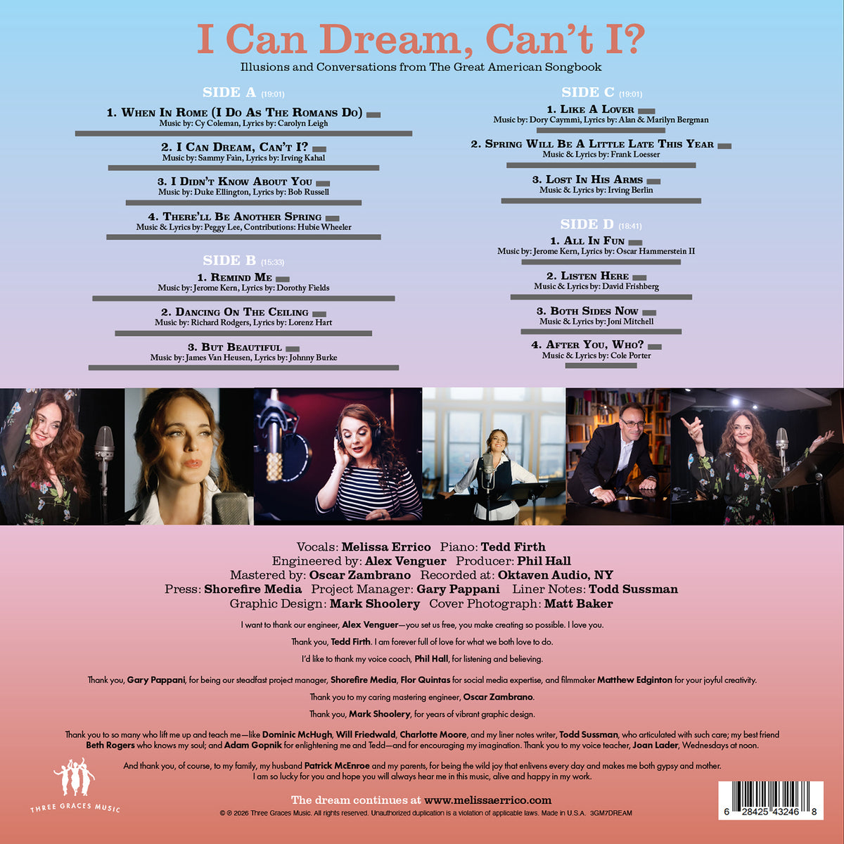 "I Can Dream, Can't I?" LP