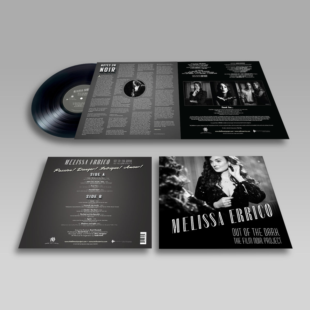 "Out of the Dark: The Film Noir Project" LP
