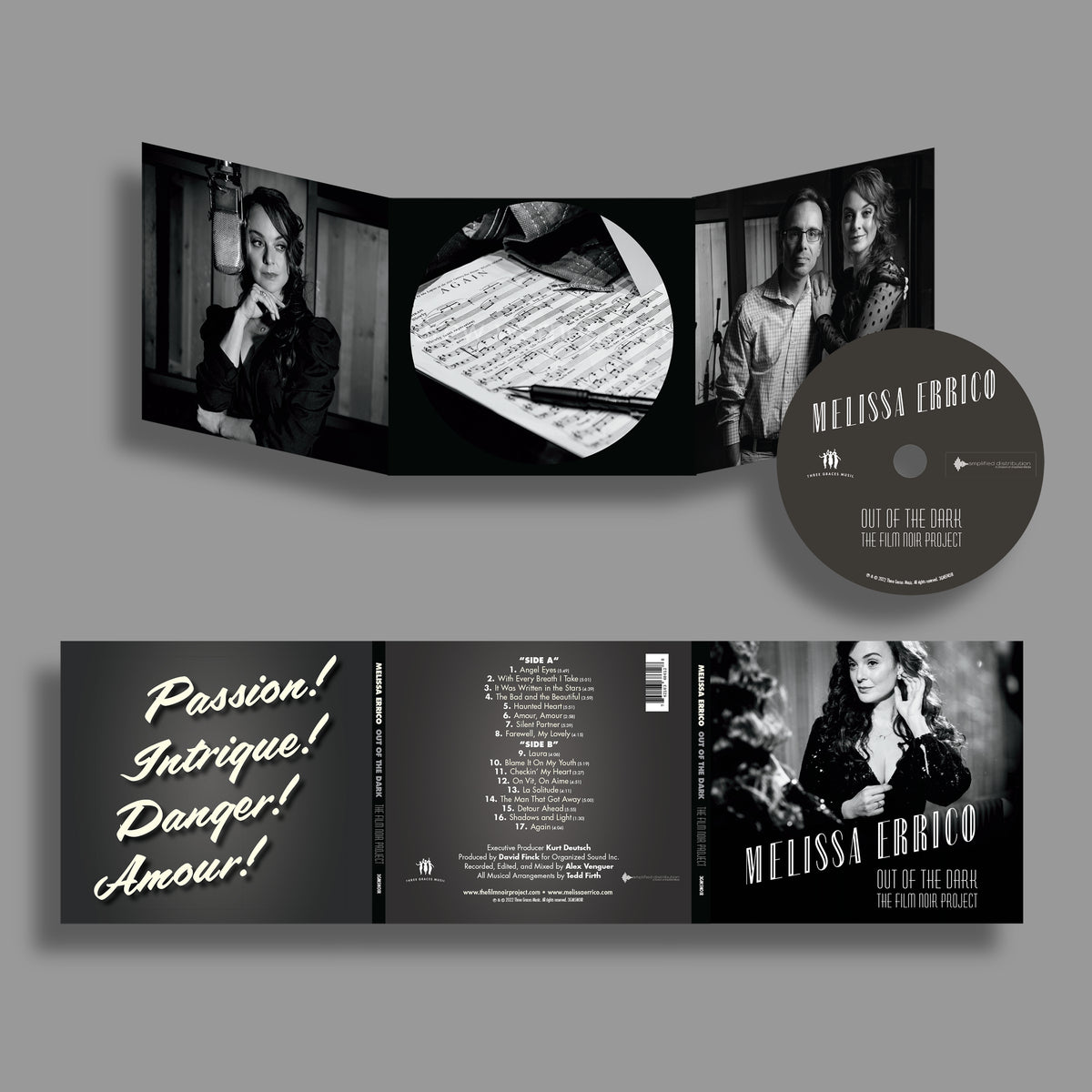 "Out of the Dark: The Film Noir Project" CD